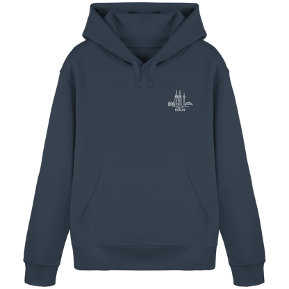 Köln Skyline Stick - Organic Basic Hoodie