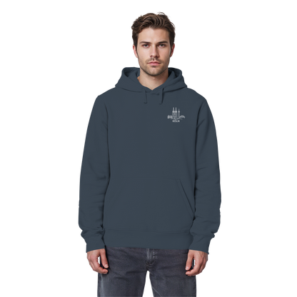 Köln Skyline Stick - Organic Basic Hoodie