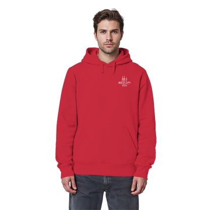 Köln Skyline Stick - Organic Basic Hoodie