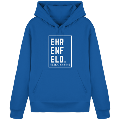 Ehrenfeld Koordinaten (großer Druck auf der Brust) - Organic Basic Hoodie