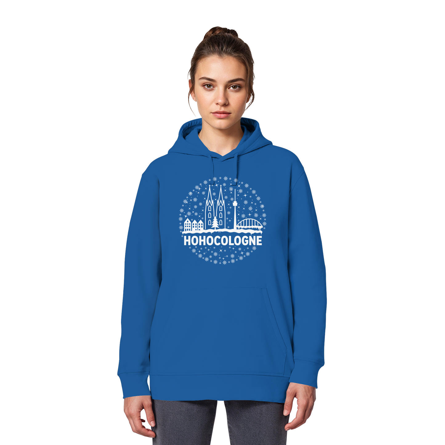 HOHOCologne Druck - Organic Basic Hoodie