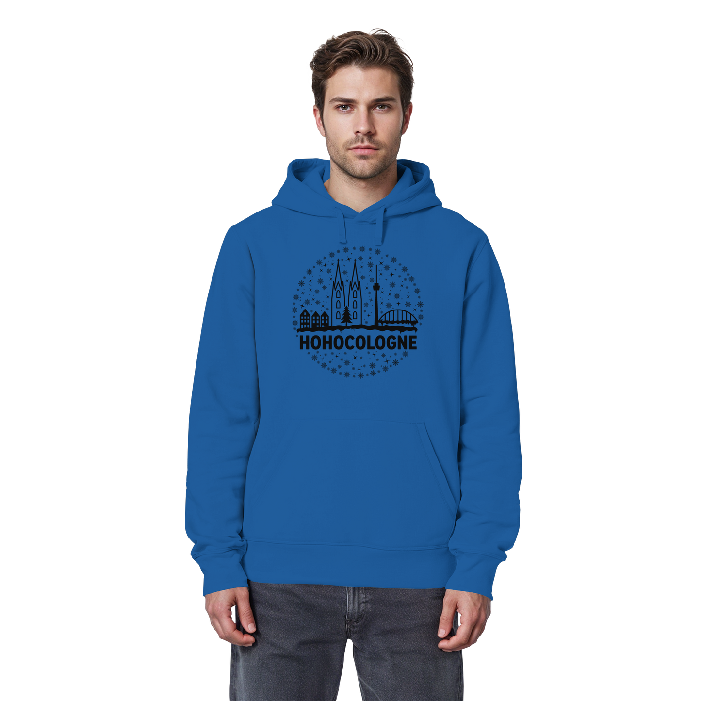 HOHOCologne Druck - Organic Basic Hoodie