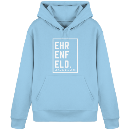 Ehrenfeld Koordinaten (großer Druck auf der Brust) - Organic Basic Hoodie