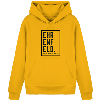 Ehrenfeld Koordinaten (großer Druck auf der Brust) - Organic Basic Hoodie