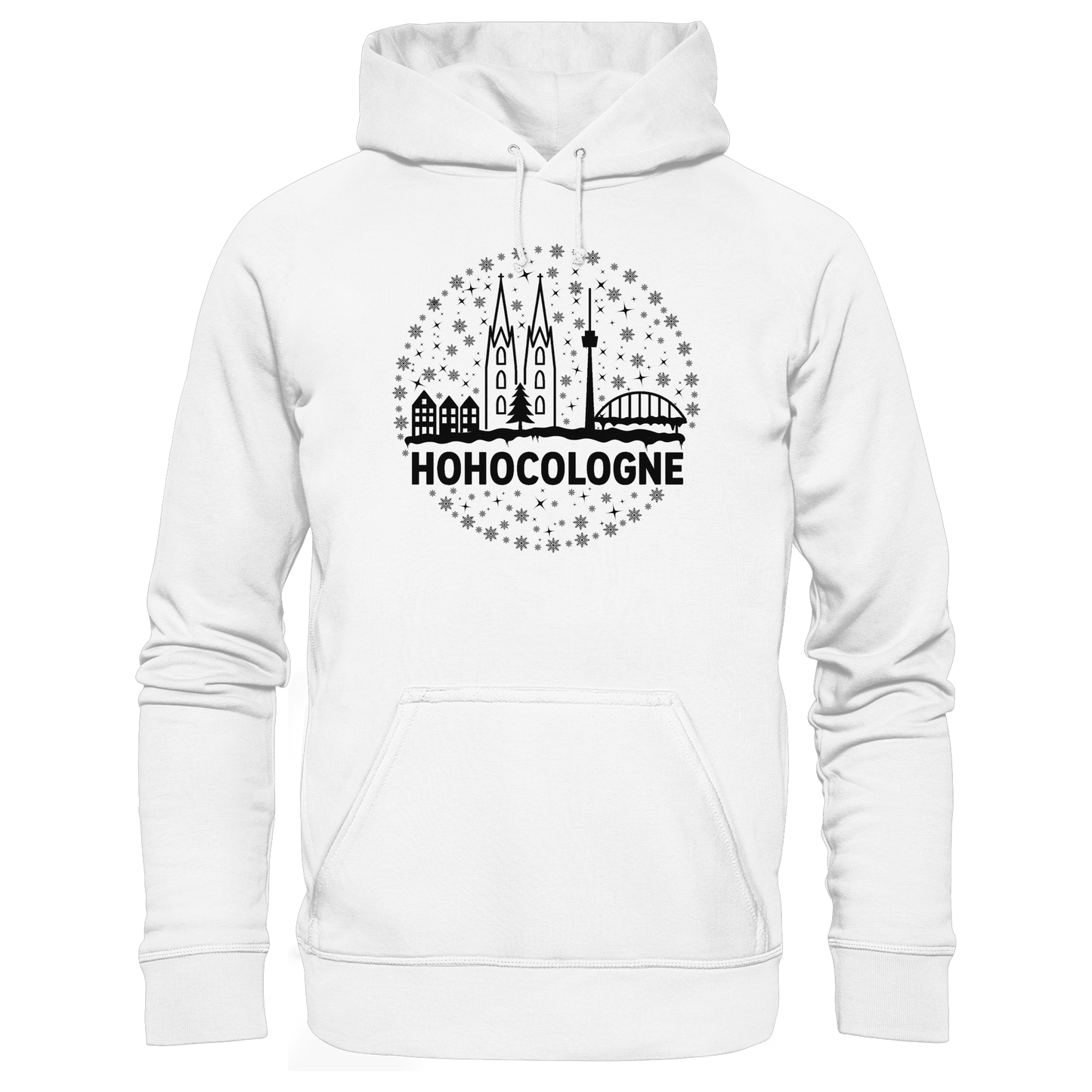 HOHOCologne Druck - Organic Basic Hoodie