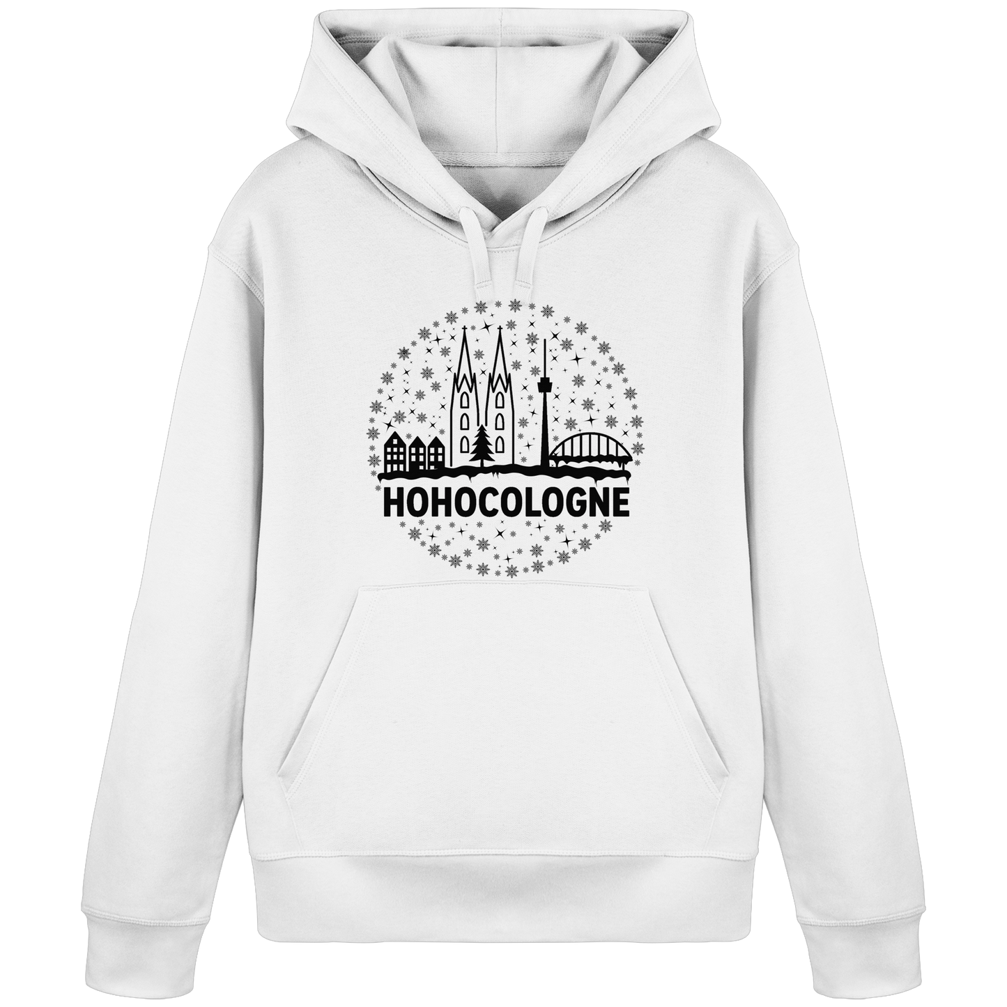 HOHOCologne Druck - Organic Basic Hoodie