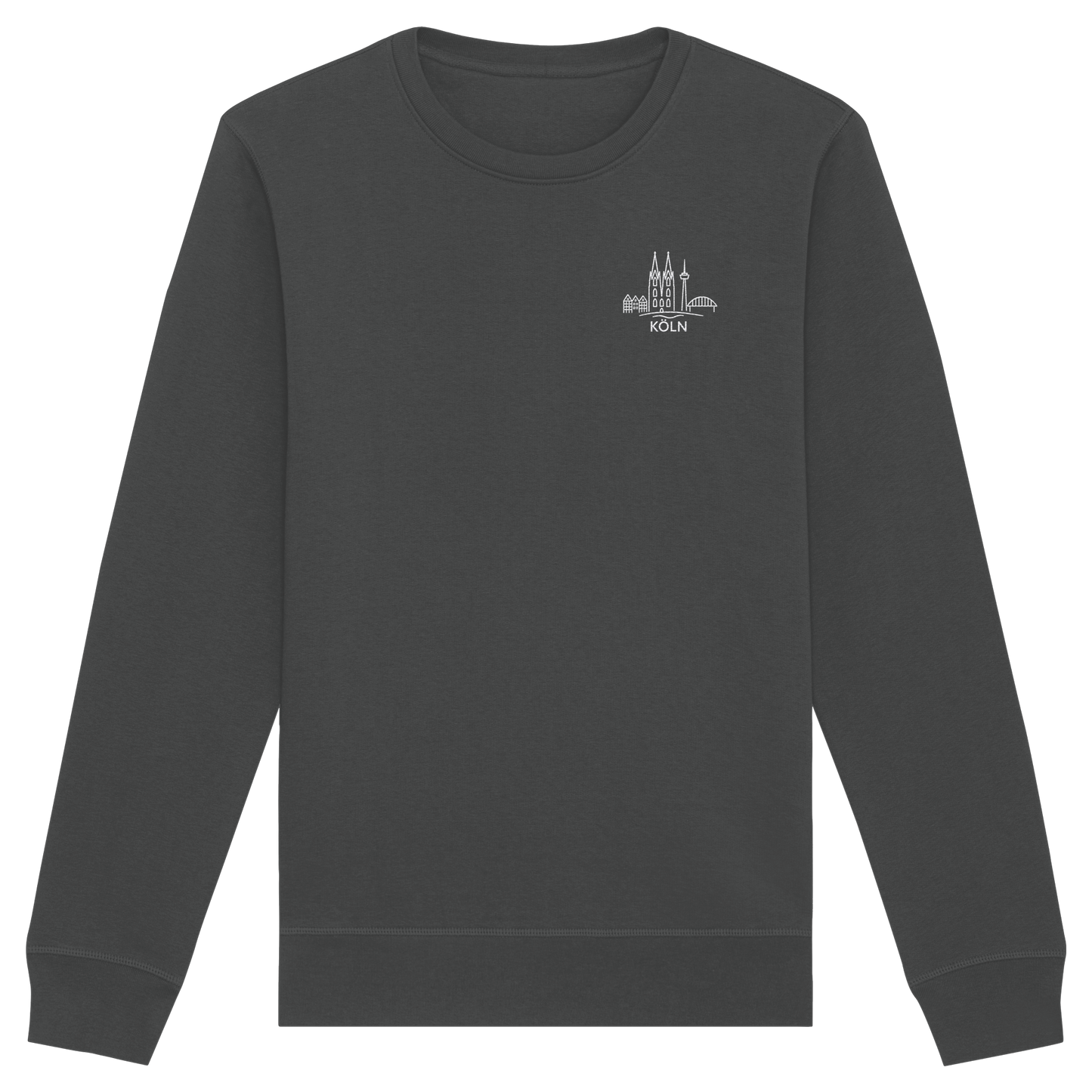 Köln Skyline Stick - Organic Basic Unisex Sweatshirt
