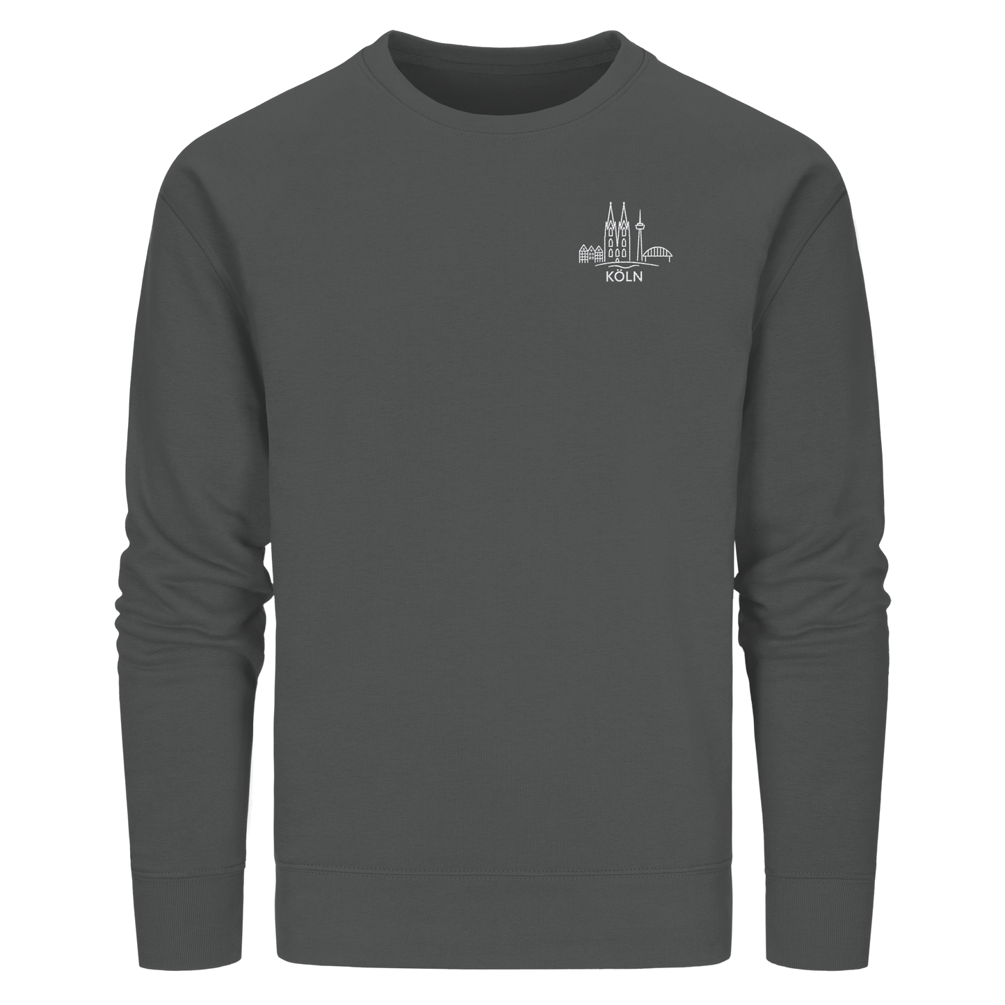 Köln Skyline Stick - Organic Basic Unisex Sweatshirt
