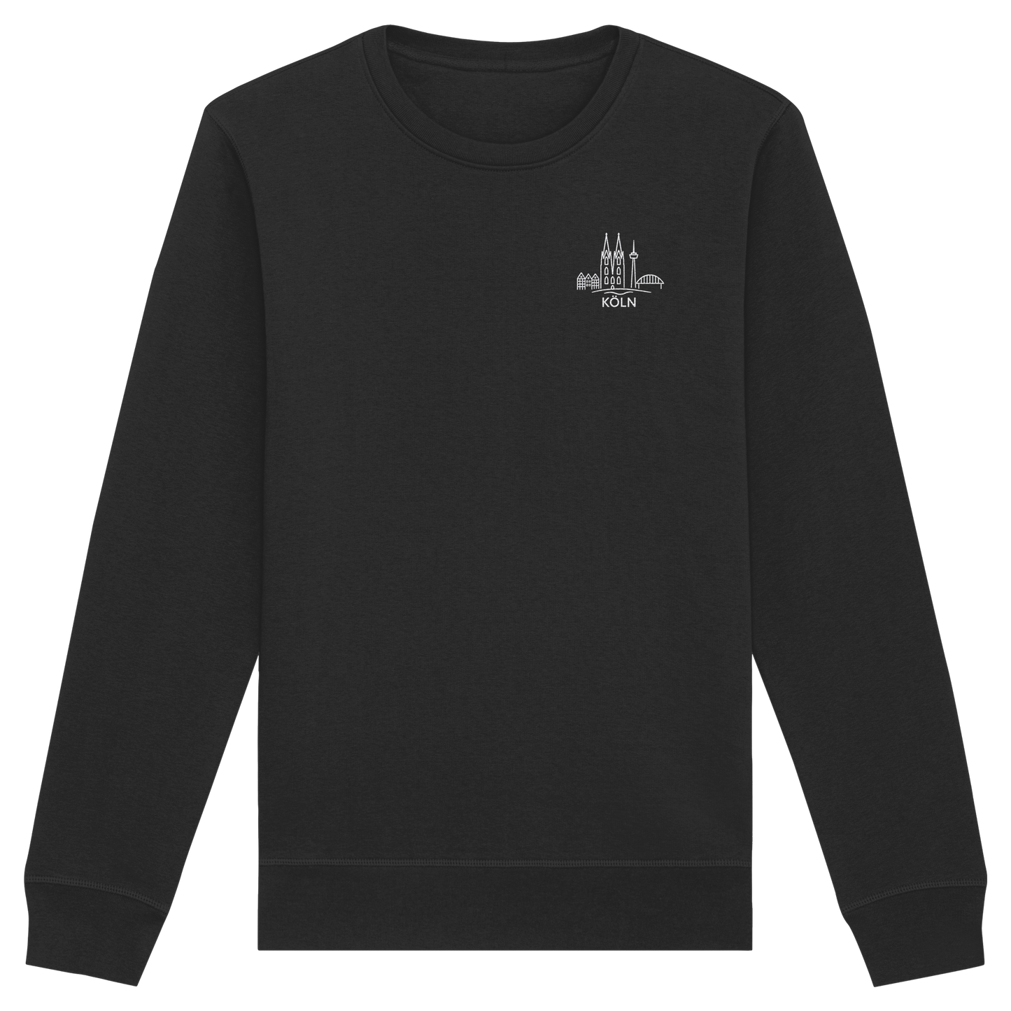 Köln Skyline Stick - Organic Basic Unisex Sweatshirt