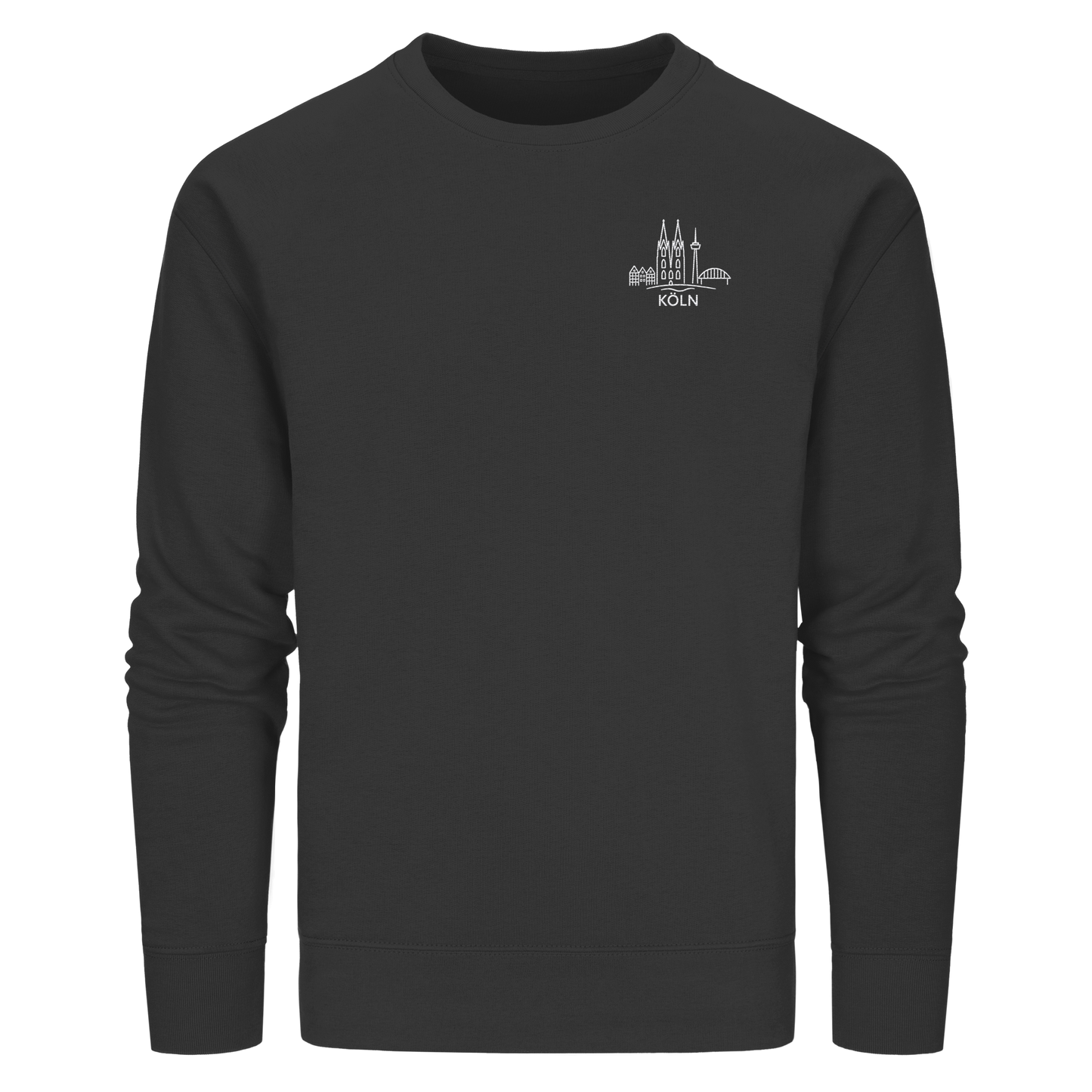 Köln Skyline Stick - Organic Basic Unisex Sweatshirt
