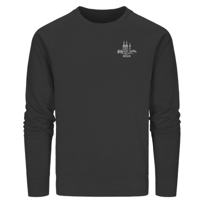 Köln Skyline Stick - Organic Basic Unisex Sweatshirt