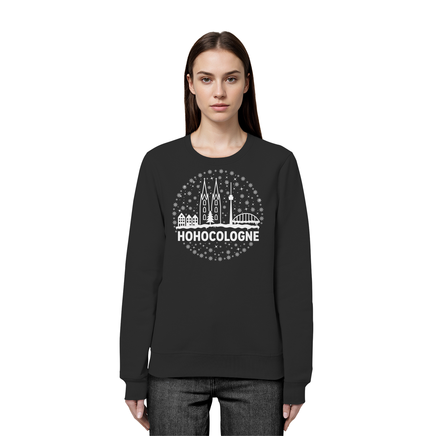 HOHOCologne Druck - Organic Basic Unisex Sweatshirt