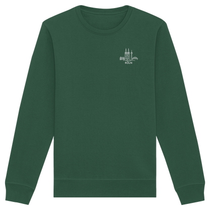 Köln Skyline Stick - Organic Basic Unisex Sweatshirt