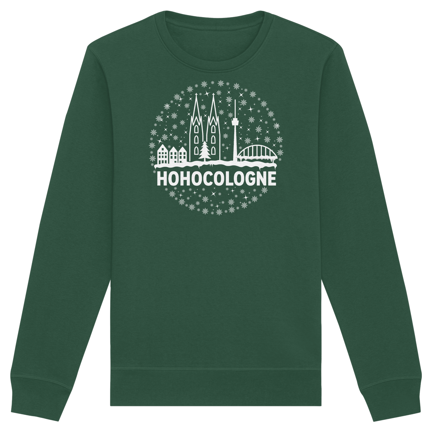 HOHOCologne Druck - Organic Basic Unisex Sweatshirt