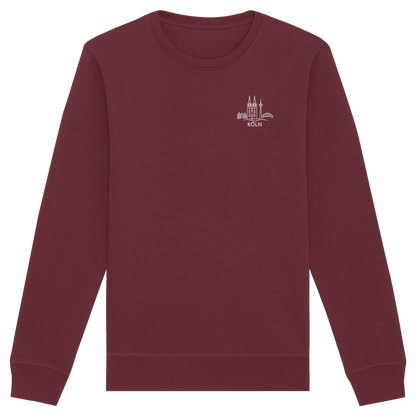 Köln Skyline Stick - Organic Basic Unisex Sweatshirt