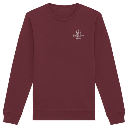 Köln Skyline Stick - Organic Basic Unisex Sweatshirt