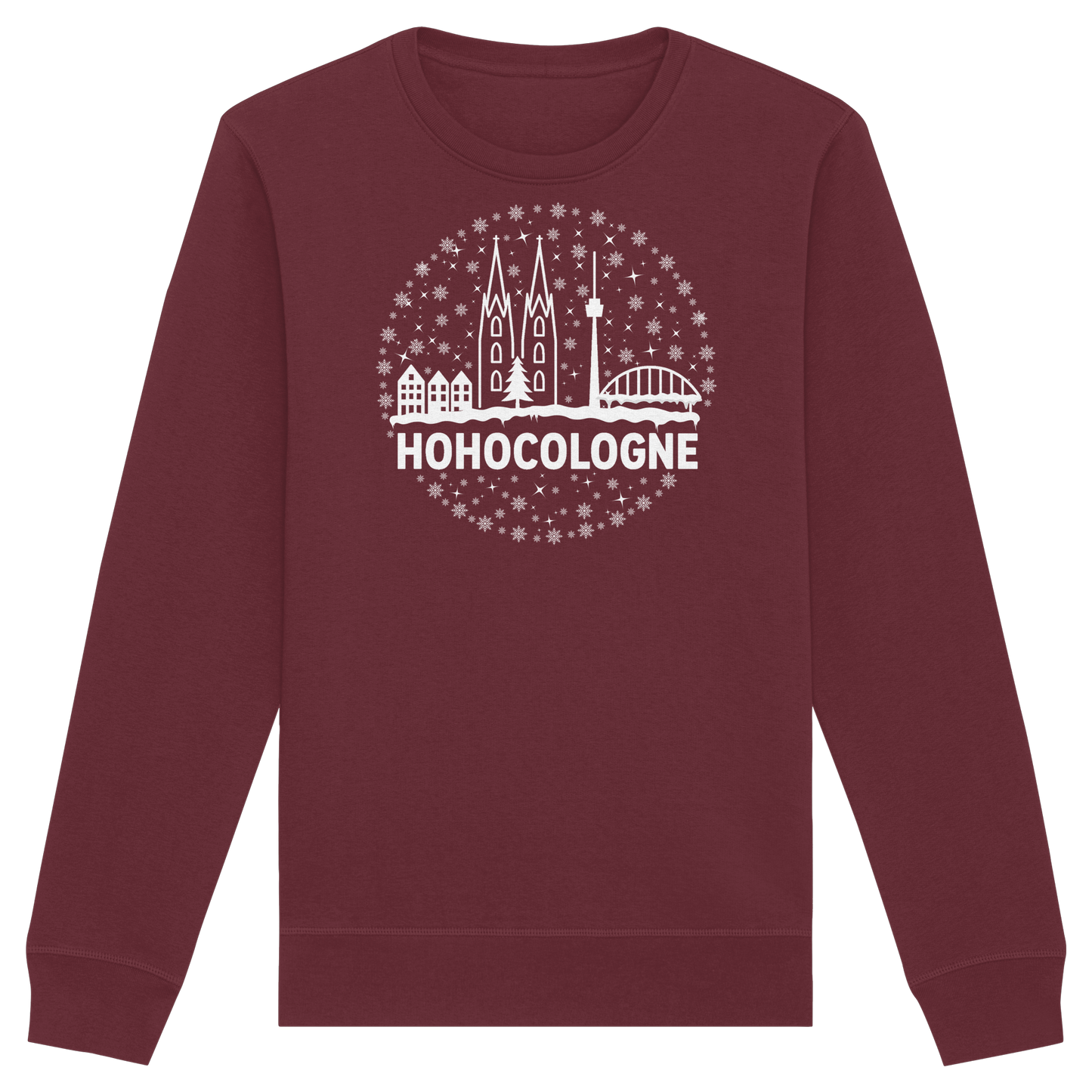 HOHOCologne Druck - Organic Basic Unisex Sweatshirt