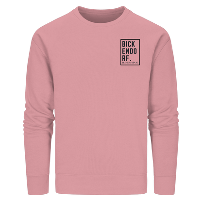 Bickendorf Koordinaten (kleiner Druck auf der Brust) - Organic Basic Unisex Sweatshirt