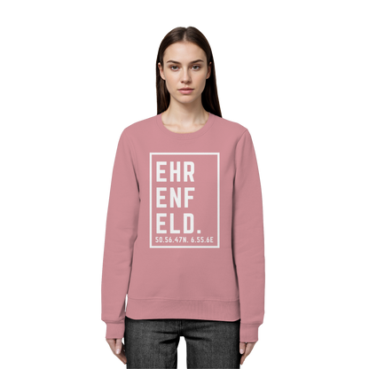 Ehrenfeld Koordinaten (großer Druck auf der Brust) - Organic Basic Unisex Sweatshirt