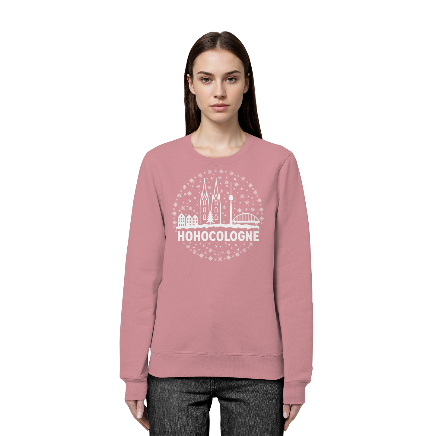 HOHOCologne Druck - Organic Basic Unisex Sweatshirt