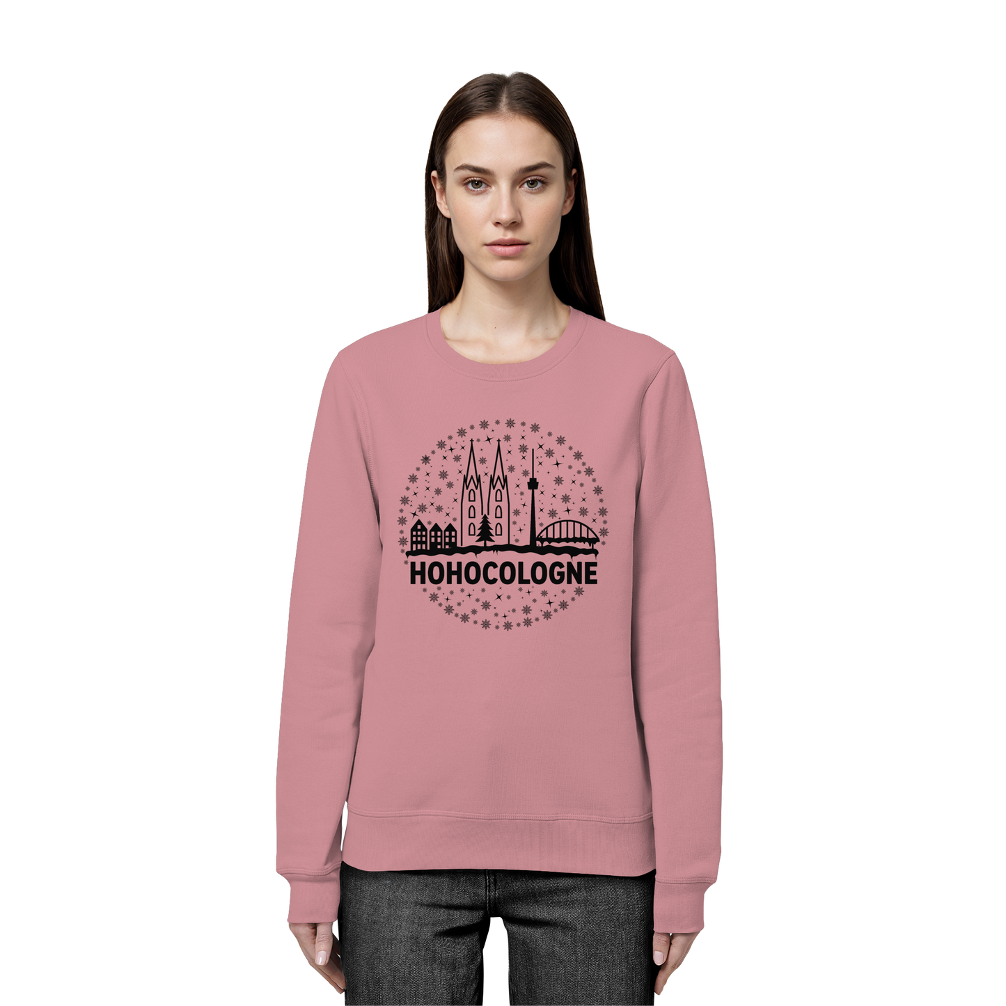 HOHOCologne Druck - Organic Basic Unisex Sweatshirt