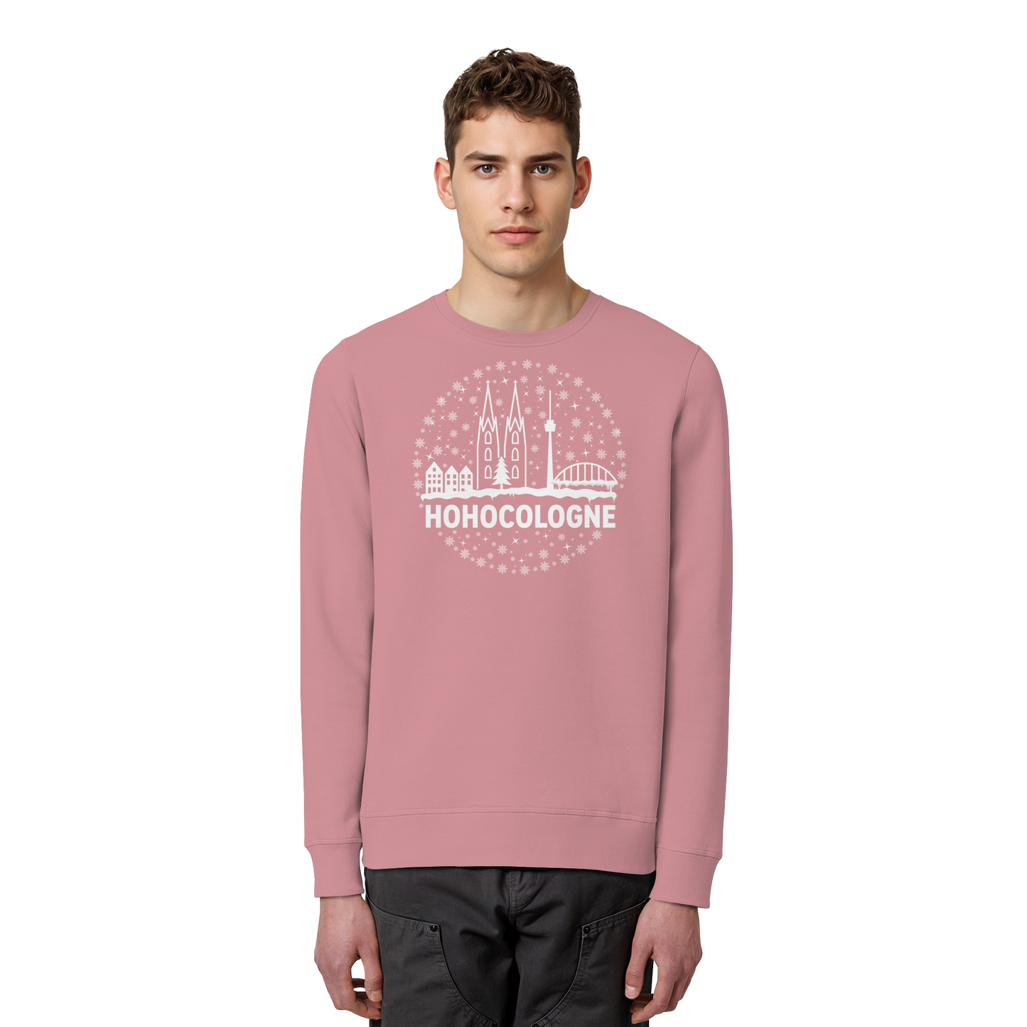 HOHOCologne Druck - Organic Basic Unisex Sweatshirt