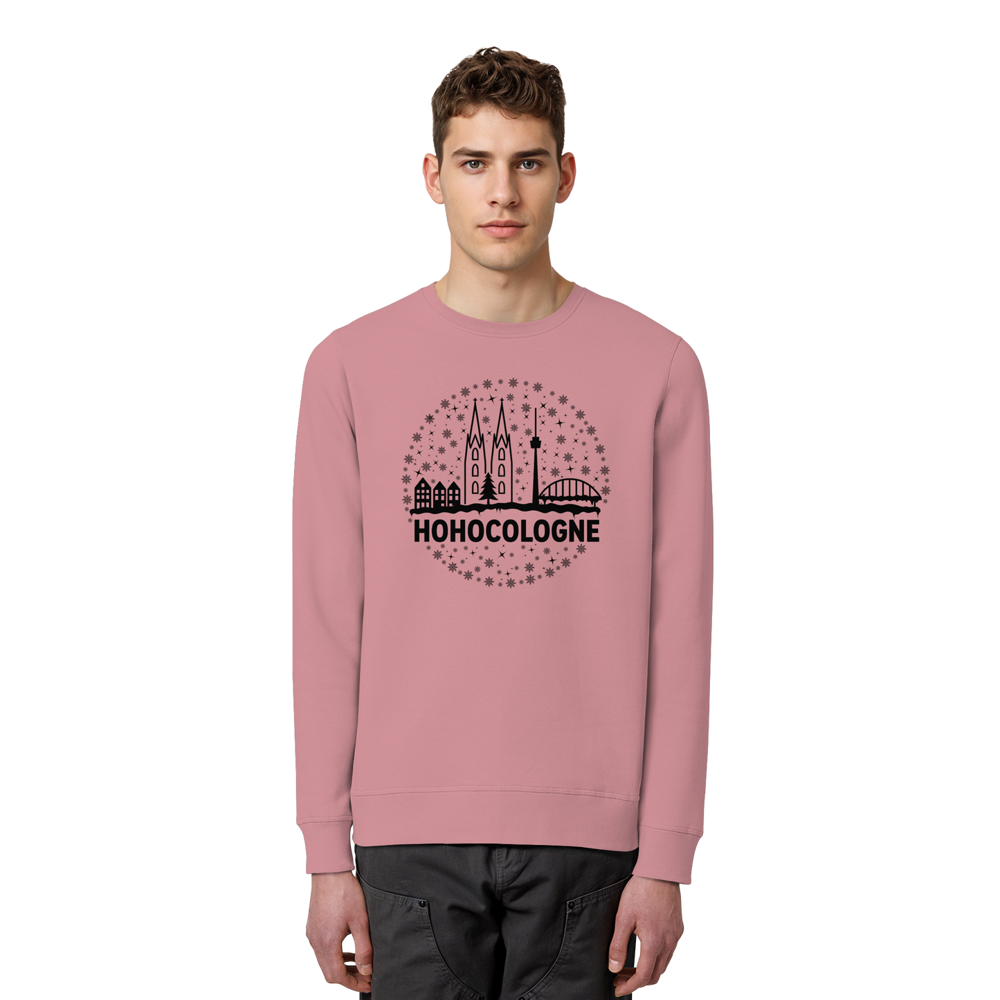 HOHOCologne Druck - Organic Basic Unisex Sweatshirt