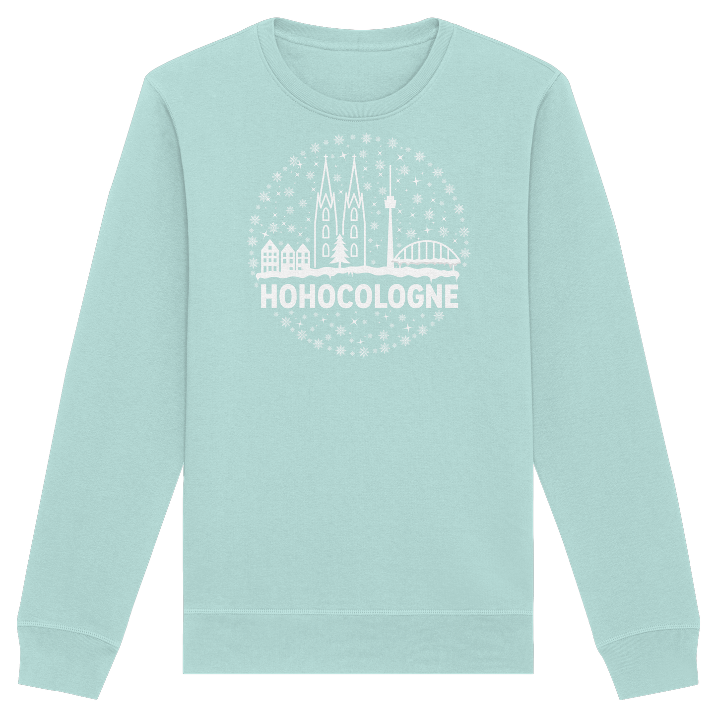 HOHOCologne Druck - Organic Basic Unisex Sweatshirt