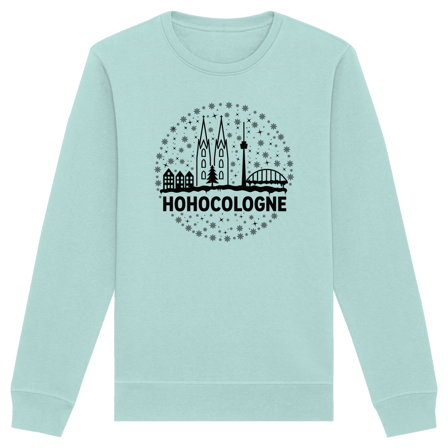 HOHOCologne Druck - Organic Basic Unisex Sweatshirt