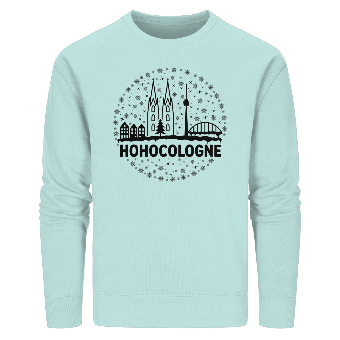 HOHOCologne Druck - Organic Basic Unisex Sweatshirt