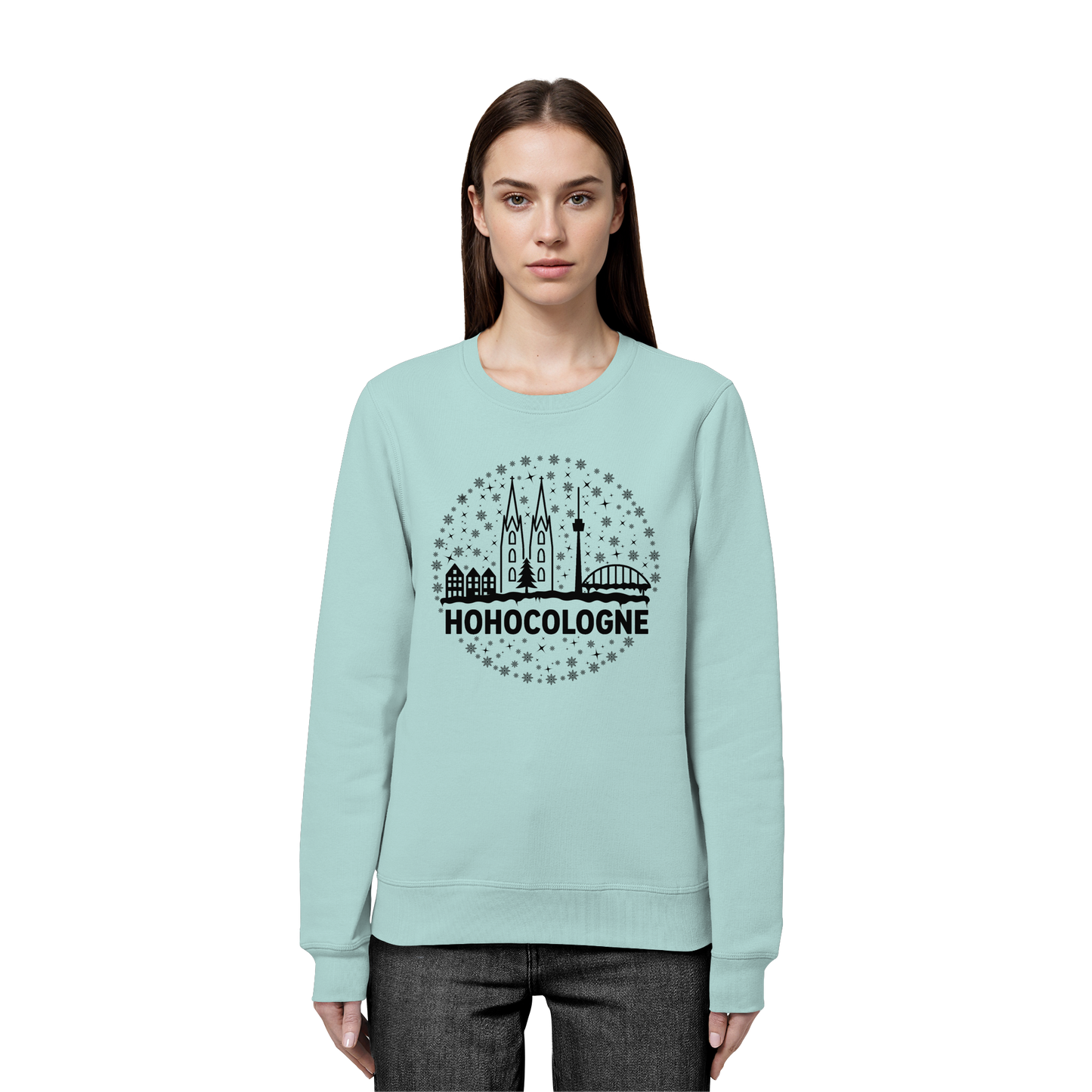 HOHOCologne Druck - Organic Basic Unisex Sweatshirt