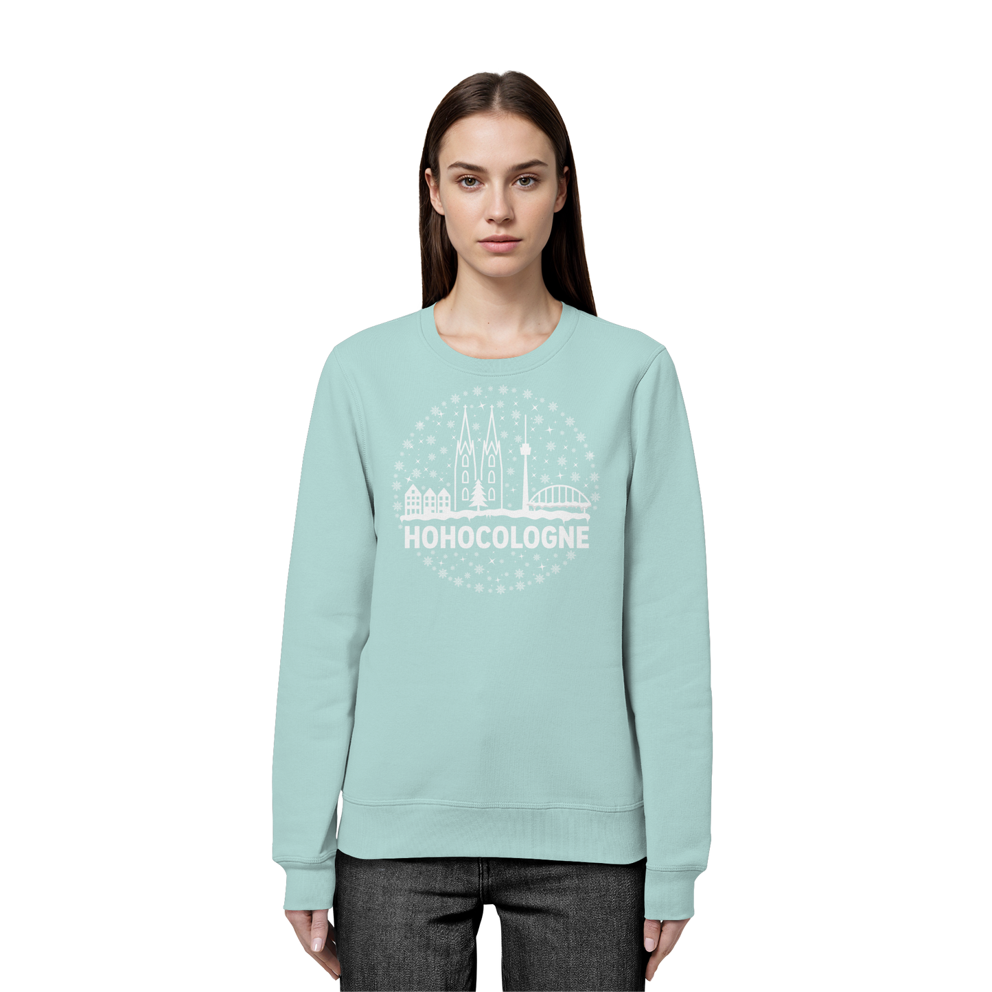 HOHOCologne Druck - Organic Basic Unisex Sweatshirt