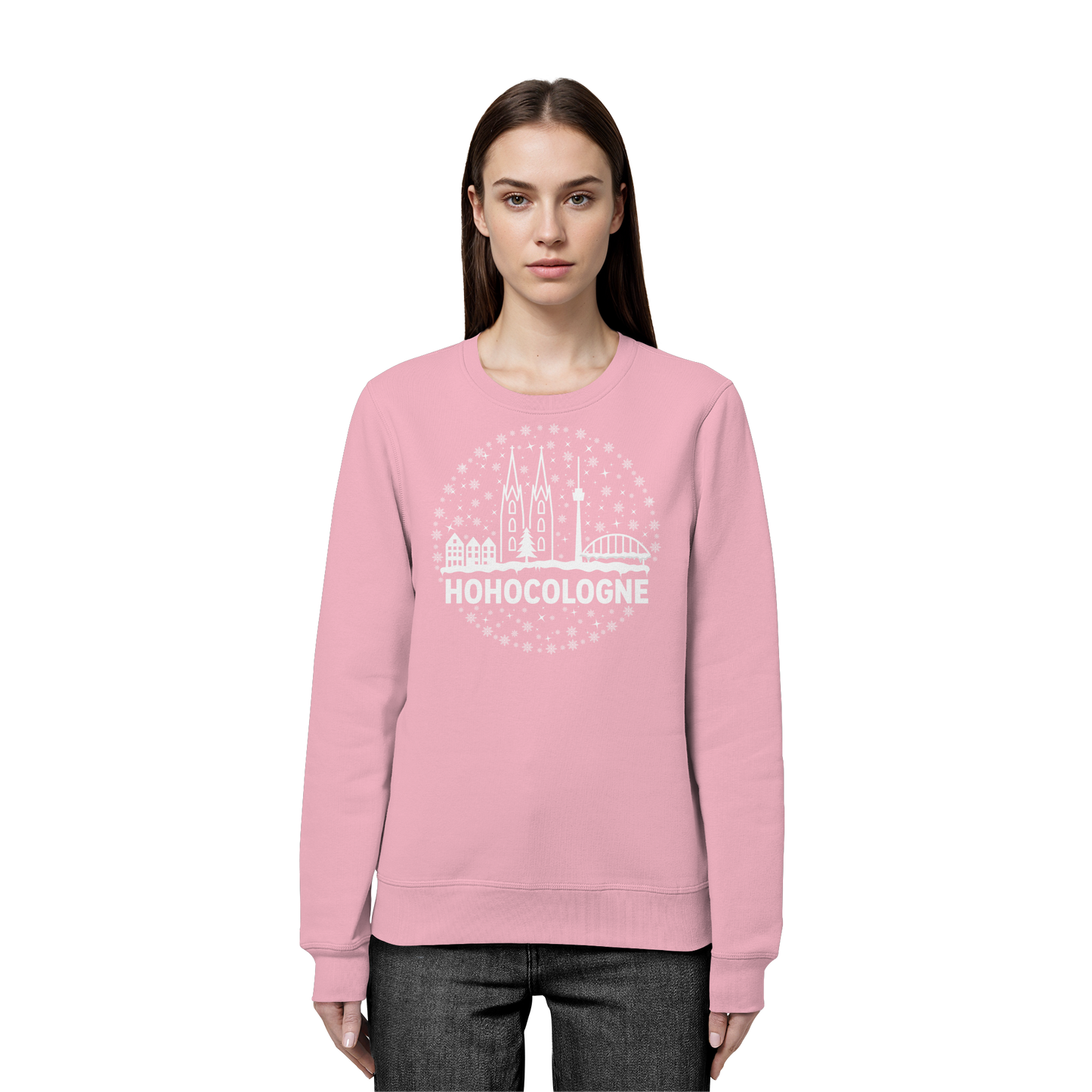HOHOCologne Druck - Organic Basic Unisex Sweatshirt