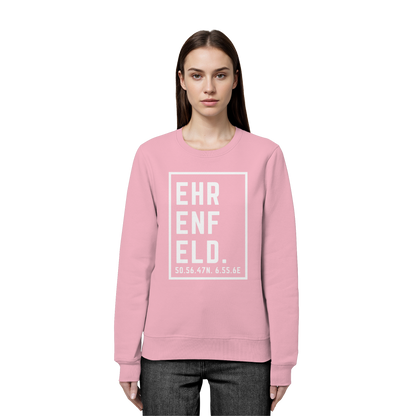 Ehrenfeld Koordinaten (großer Druck auf der Brust) - Organic Basic Unisex Sweatshirt