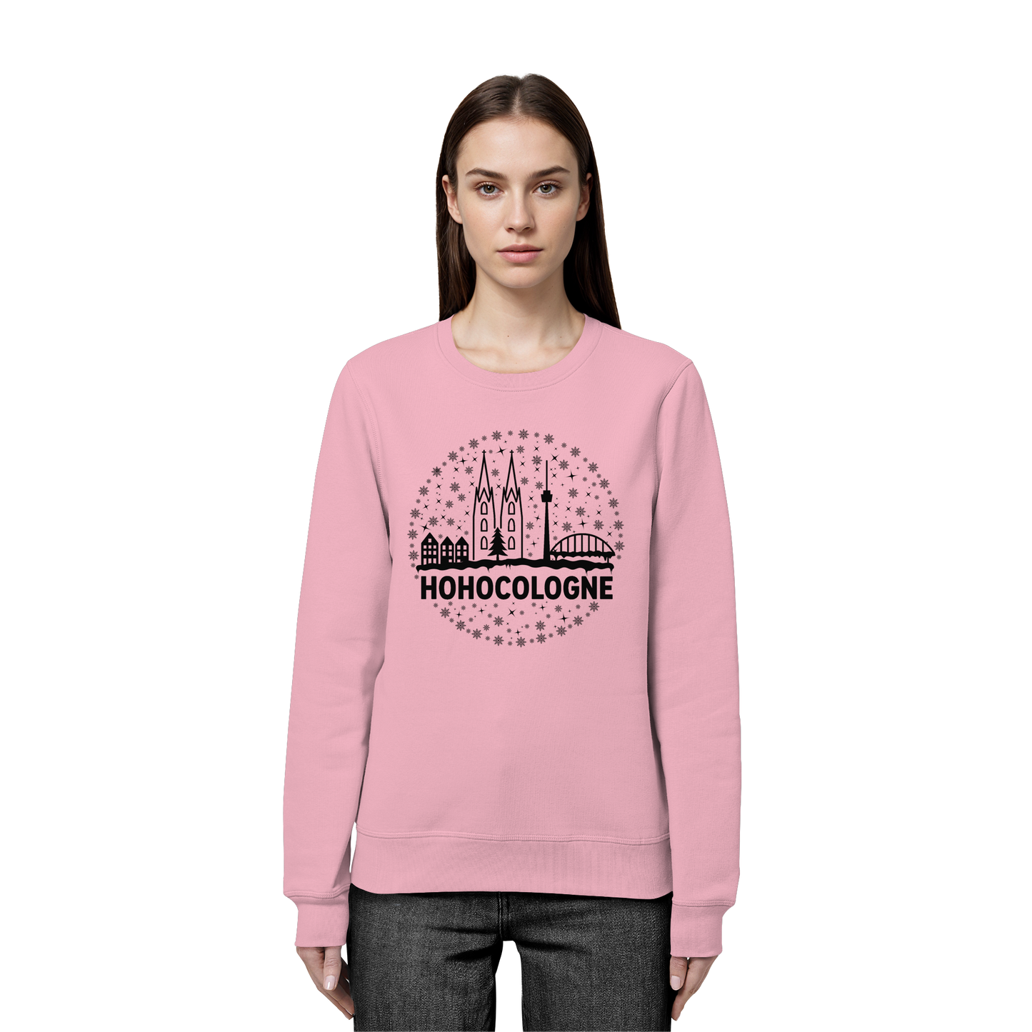 HOHOCologne Druck - Organic Basic Unisex Sweatshirt