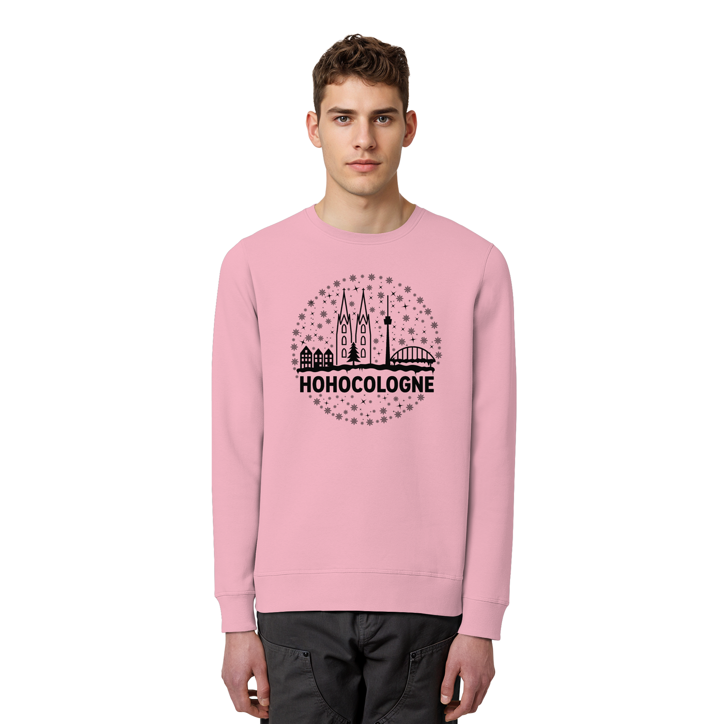HOHOCologne Druck - Organic Basic Unisex Sweatshirt