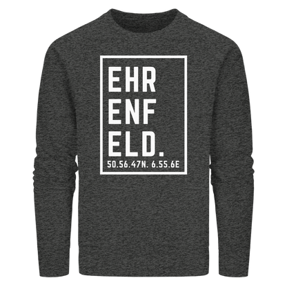 Ehrenfeld Koordinaten (großer Druck auf der Brust) - Organic Basic Unisex Sweatshirt