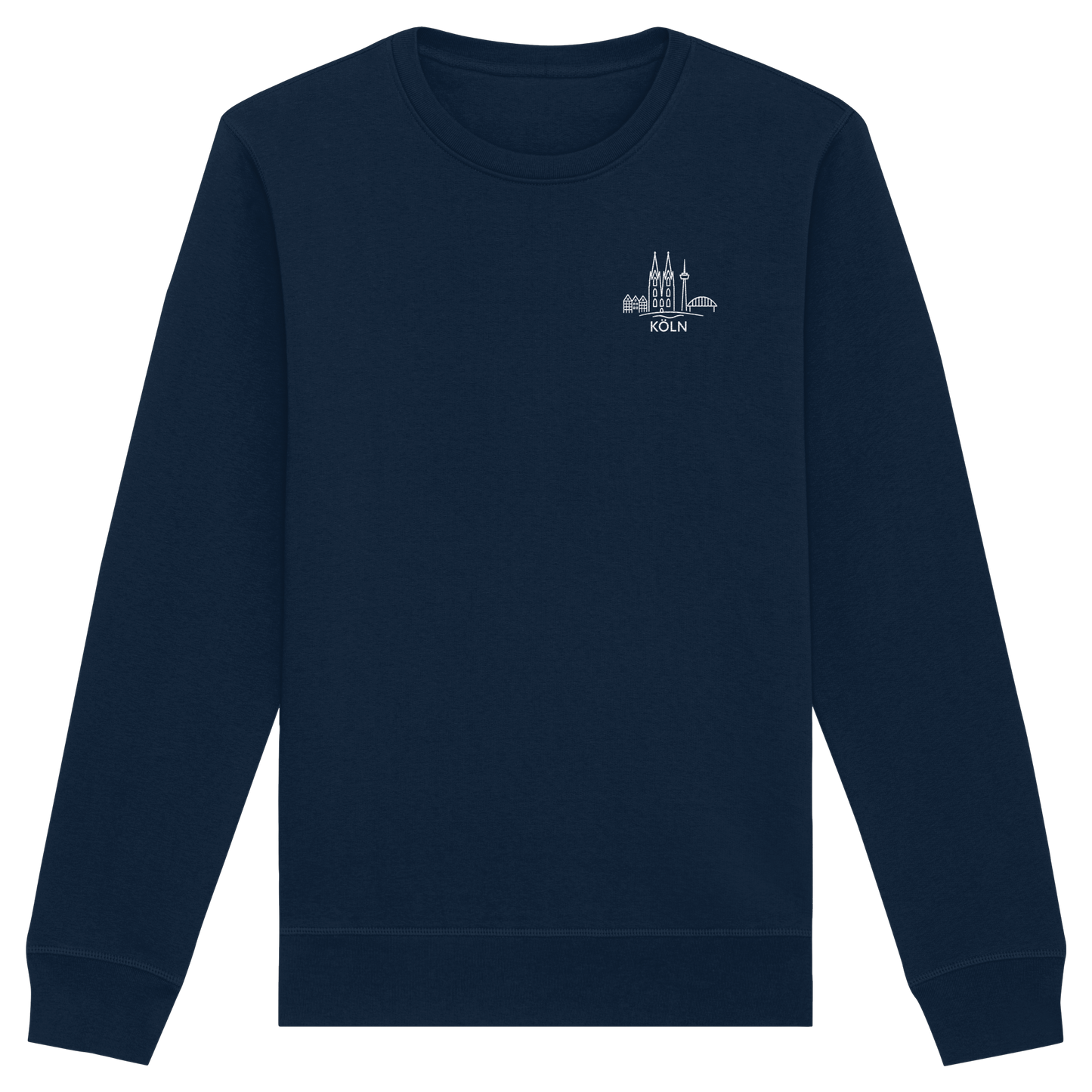 Köln Skyline Stick - Organic Basic Unisex Sweatshirt