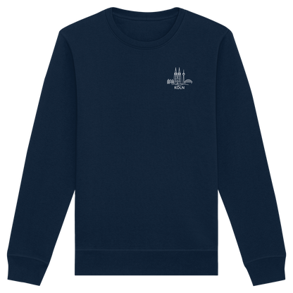 Köln Skyline Stick - Organic Basic Unisex Sweatshirt