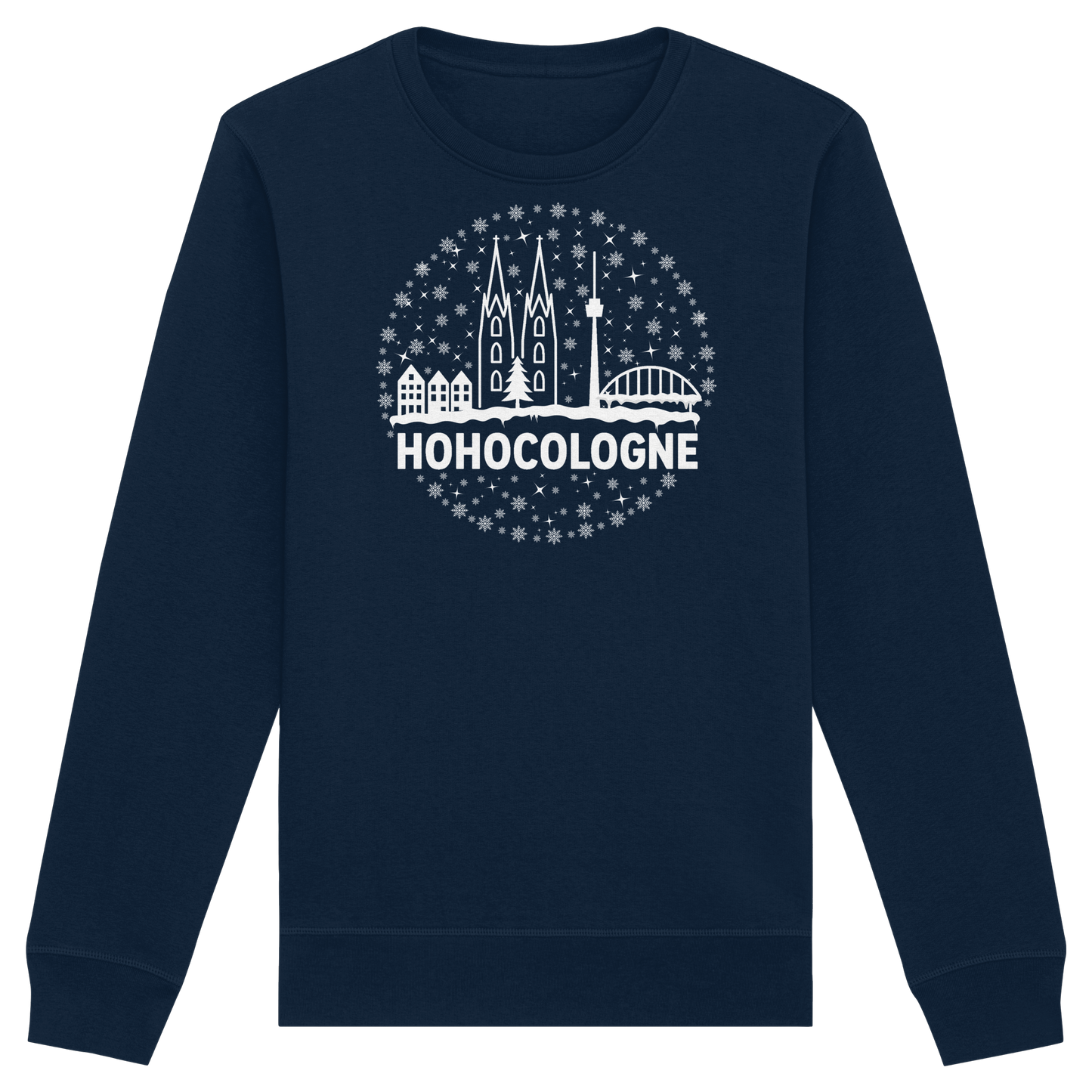 HOHOCologne Druck - Organic Basic Unisex Sweatshirt