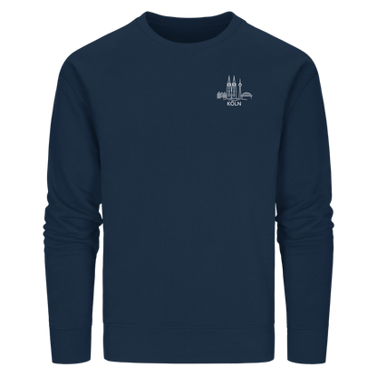 Köln Skyline Stick - Organic Basic Unisex Sweatshirt