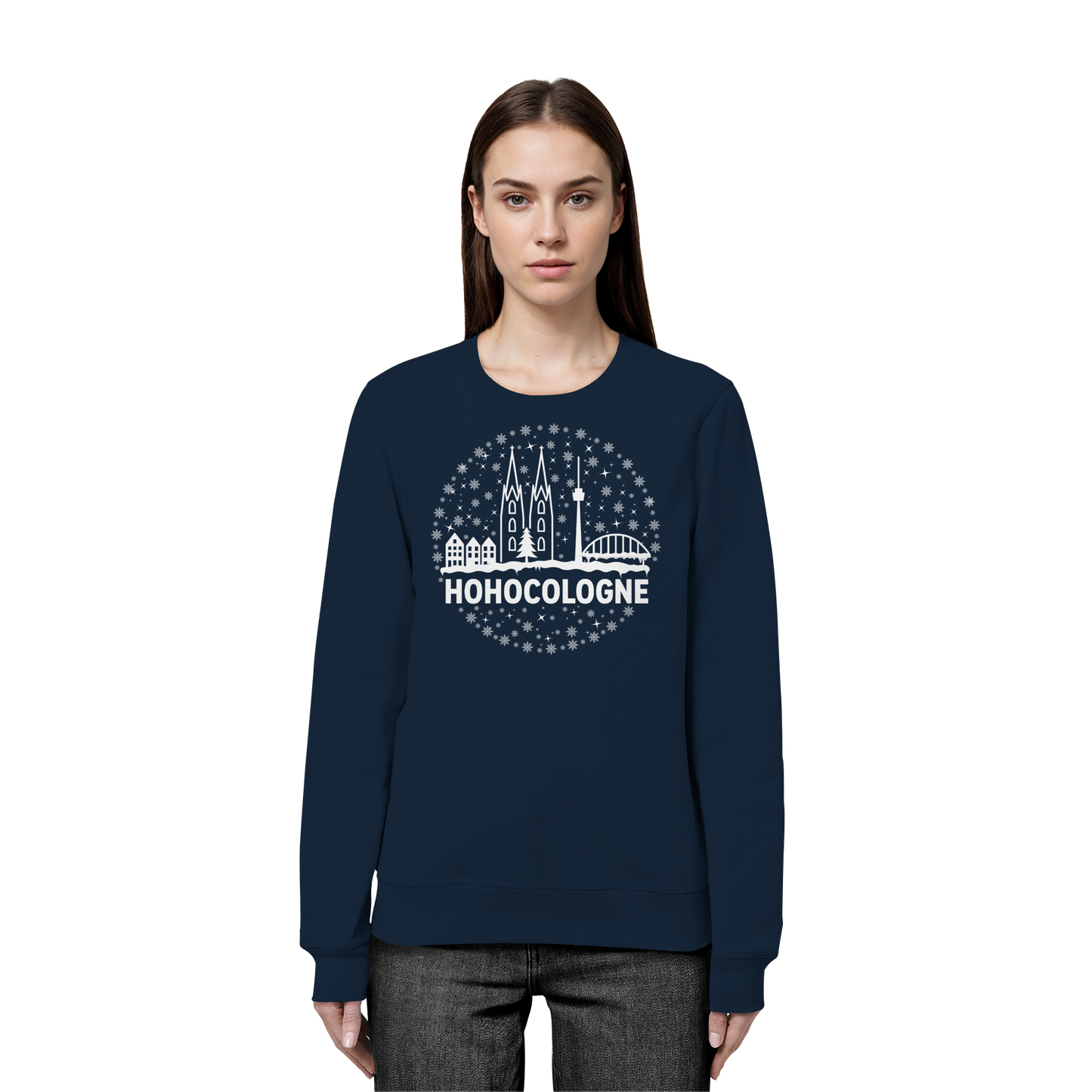 HOHOCologne Druck - Organic Basic Unisex Sweatshirt