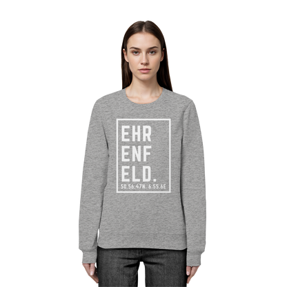 Ehrenfeld Koordinaten (großer Druck auf der Brust) - Organic Basic Unisex Sweatshirt