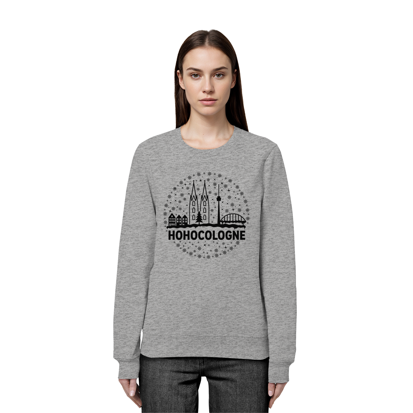 HOHOCologne Druck - Organic Basic Unisex Sweatshirt