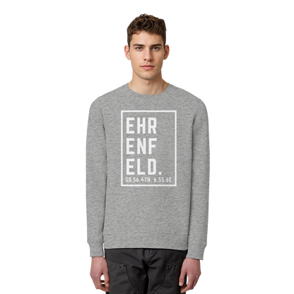 Ehrenfeld Koordinaten (großer Druck auf der Brust) - Organic Basic Unisex Sweatshirt