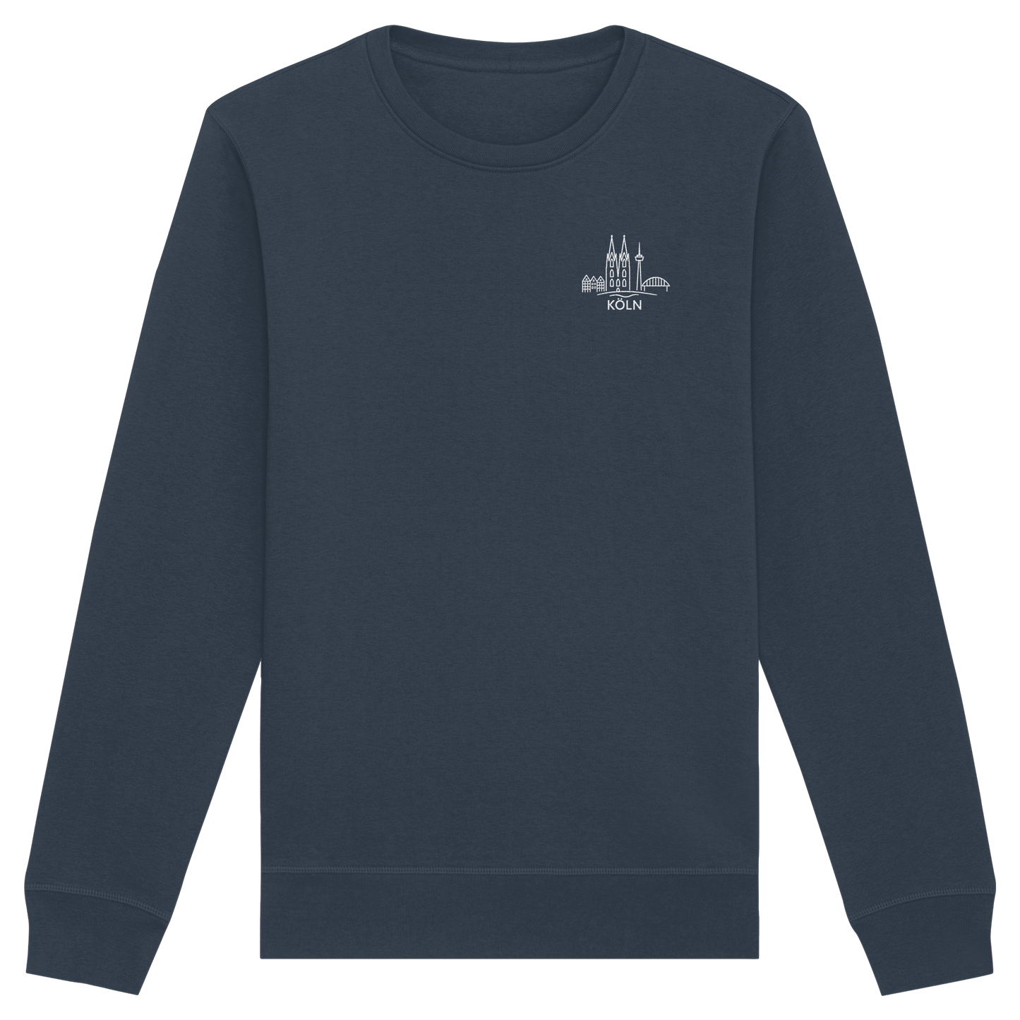 Köln Skyline Stick - Organic Basic Unisex Sweatshirt