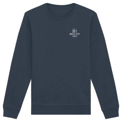 Köln Skyline Stick - Organic Basic Unisex Sweatshirt
