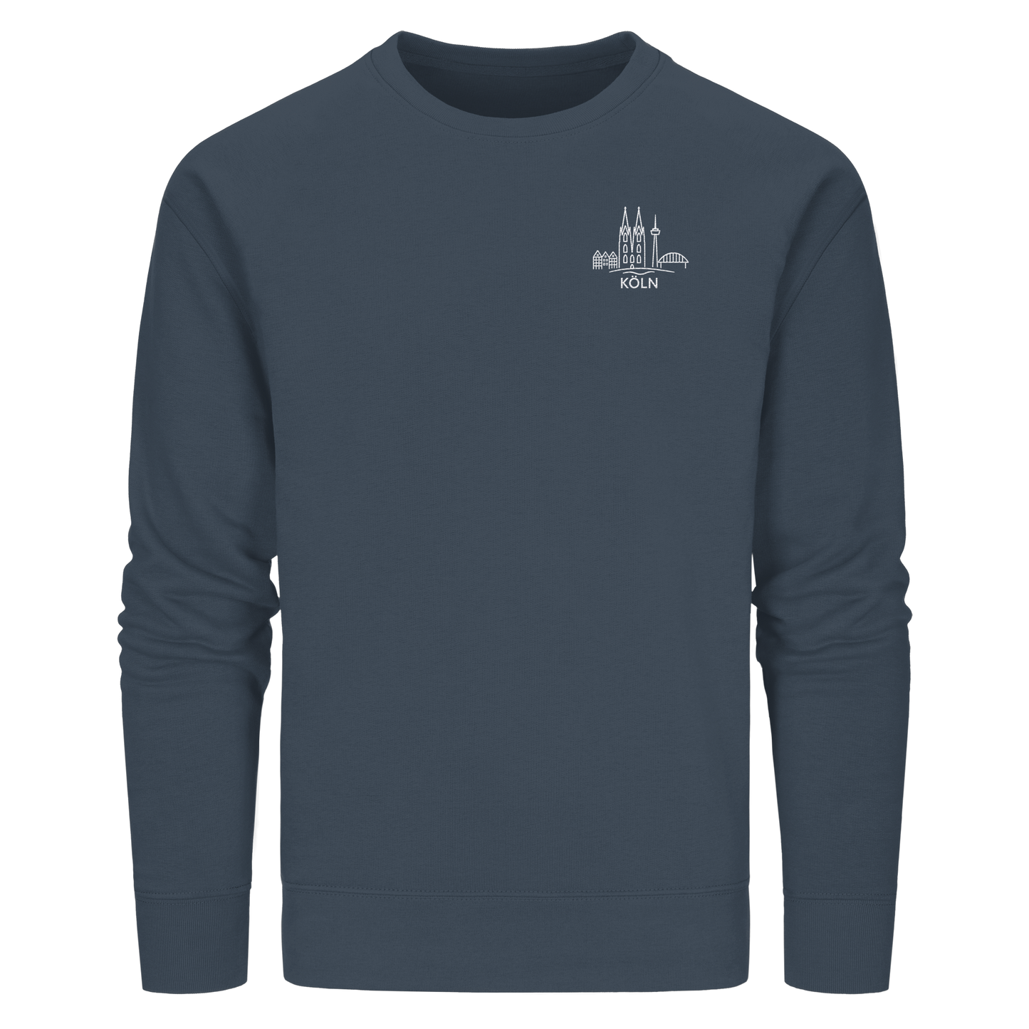 Köln Skyline Stick - Organic Basic Unisex Sweatshirt