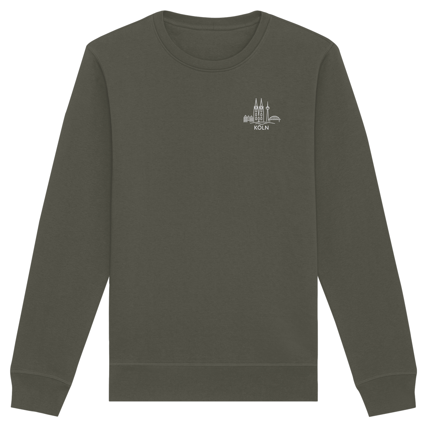 Köln Skyline Stick - Organic Basic Unisex Sweatshirt