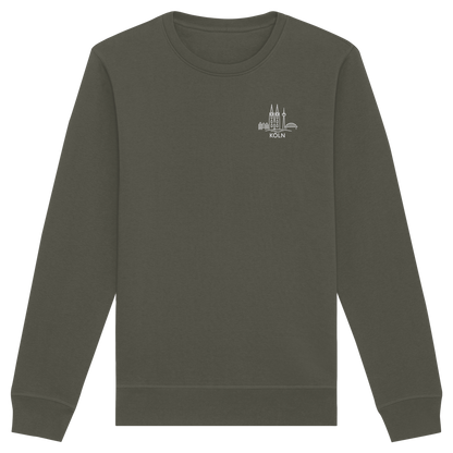 Köln Skyline Stick - Organic Basic Unisex Sweatshirt